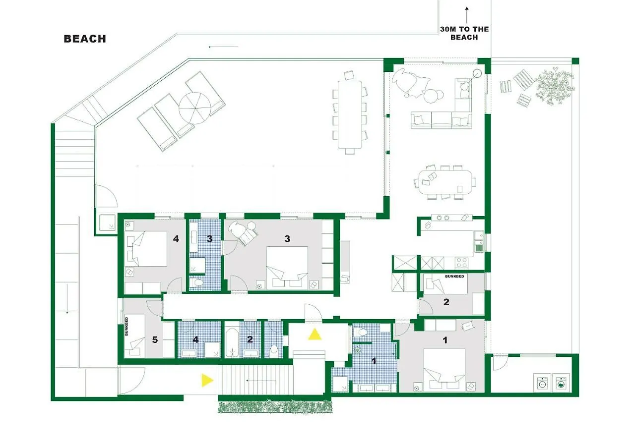 Апартаменты Casa Miertje Росас